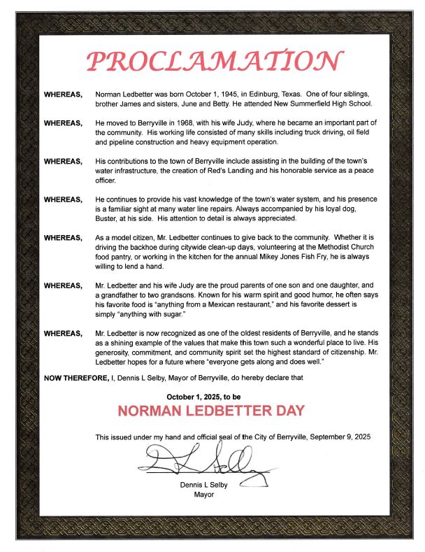 Proclamation